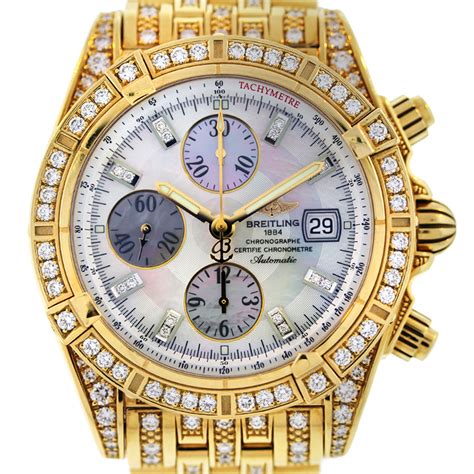 breitling watch diamonds